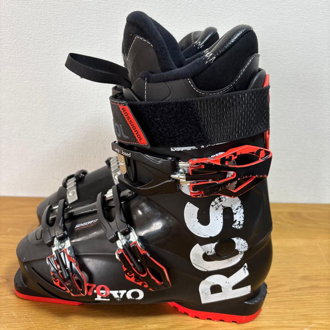 未使用メンズショートスキーセット　ファンスキー　ロシニョール 25-25.5㎝