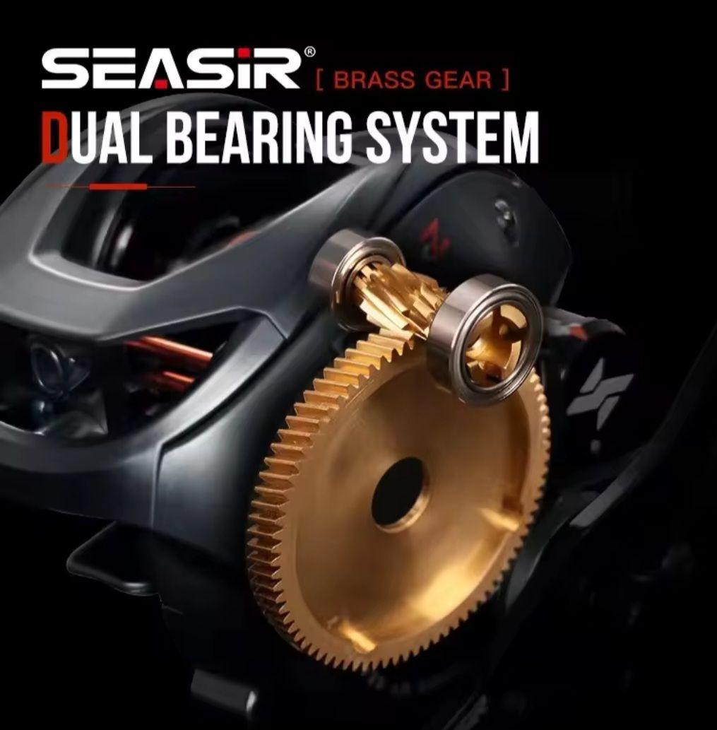 SEASIR CAST-X2 ベイトリール 7.3:1　2個　新品未使用品　左巻