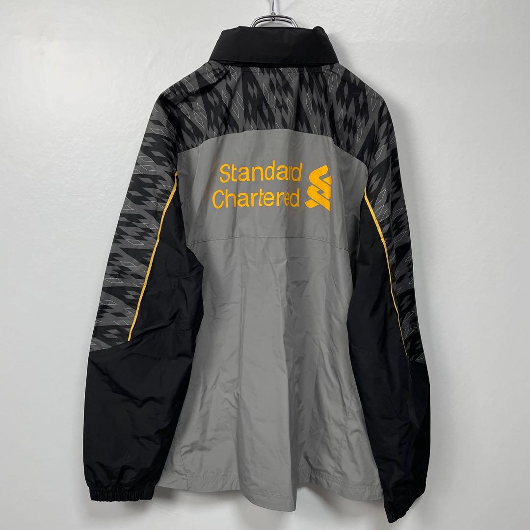 warrior liverpool リバプール　ナイロンジャケット　ジャージ　L