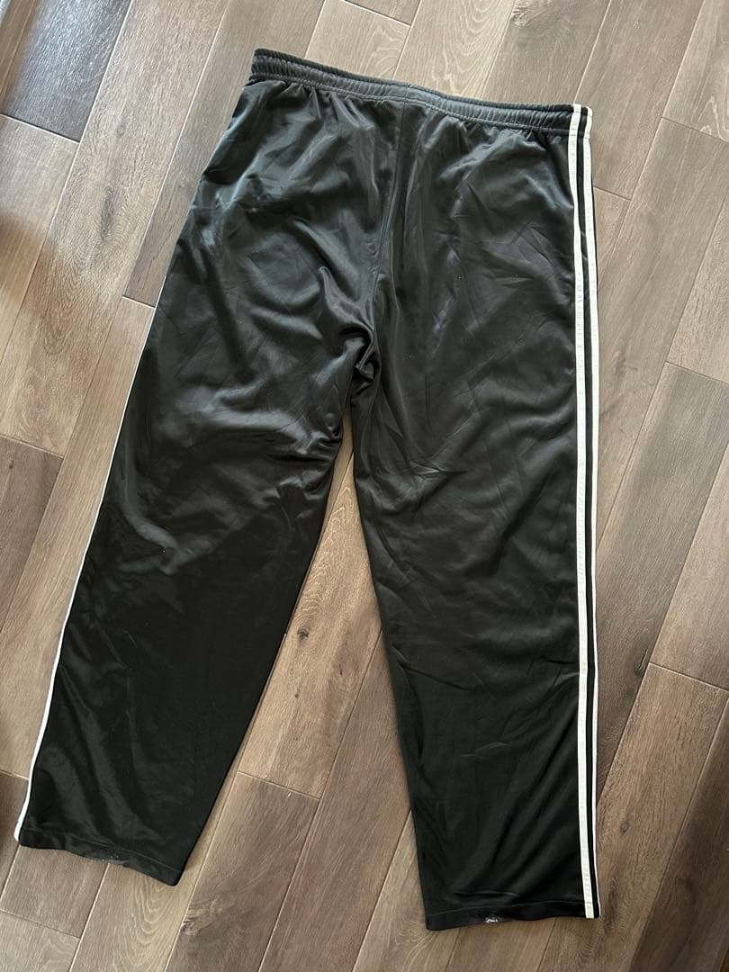 adidas トラックパンツ 黒 90s XL