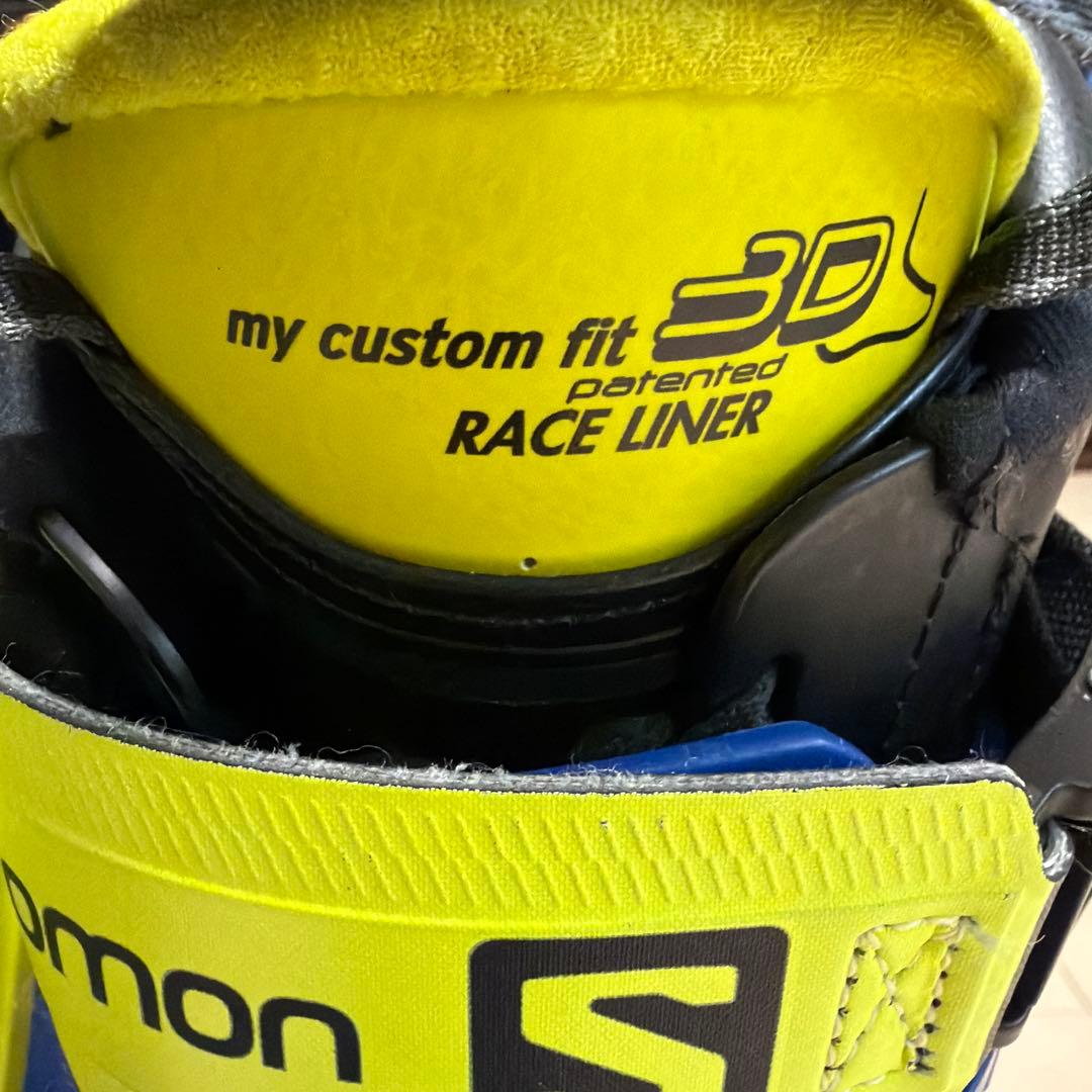 Salomon S/MAX スキー用ブーツ 青/黄色