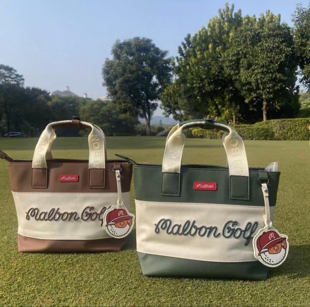 カートバッグ　緑　マルボンゴルフ MALBON GOLF