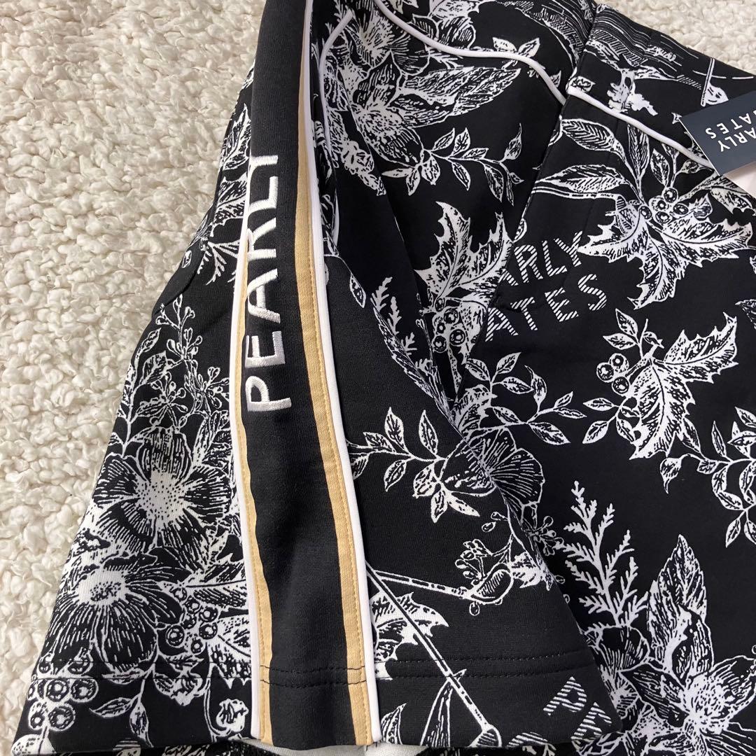 【新品】PEARLY GATES　軽量保温　花柄総柄　スカート　サイズ0
