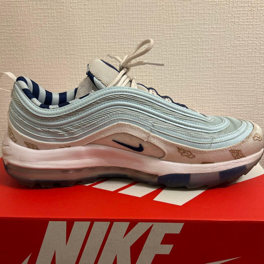 Nike GOLF　Air Max 97 ライトブルー/ホワイト/スニーカー