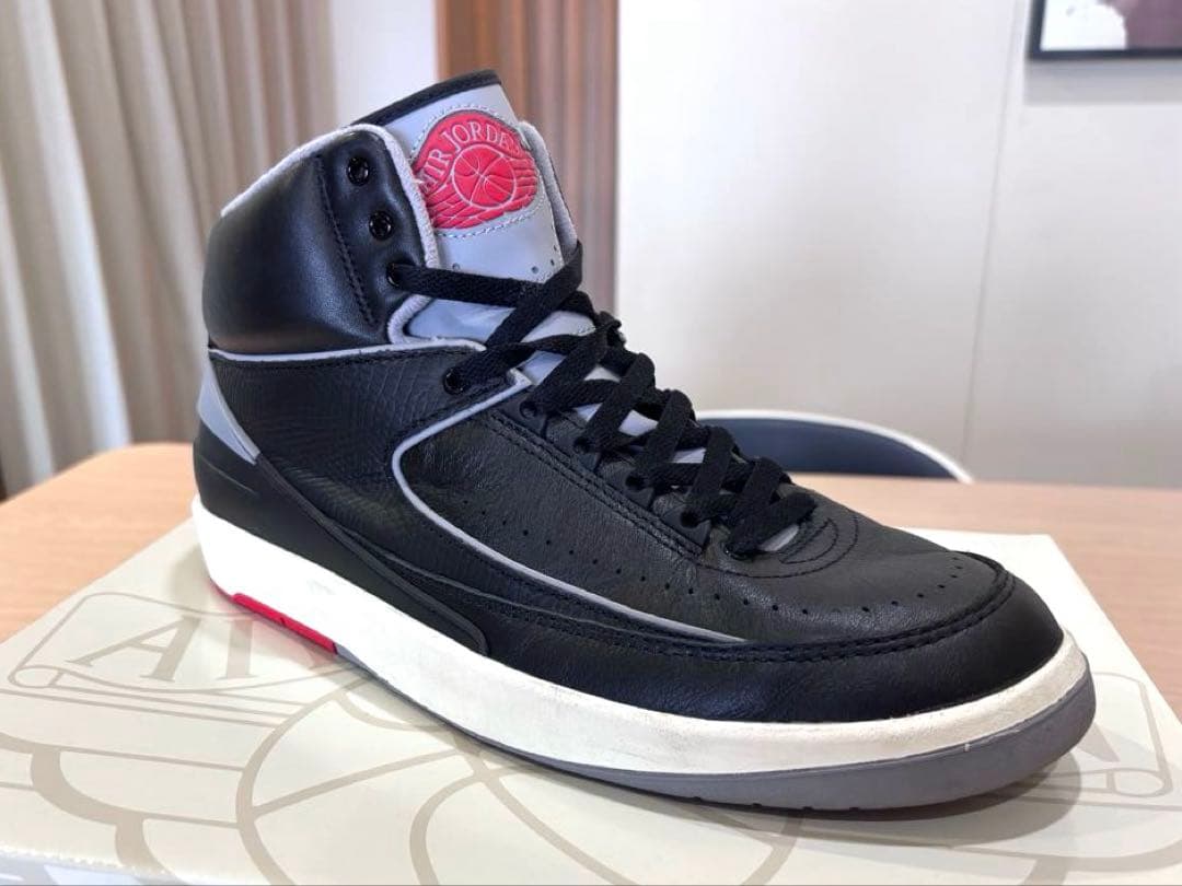 28.5cm黒　NIKE Air Jordan2 ナイキ エアジョーダン2レトロ