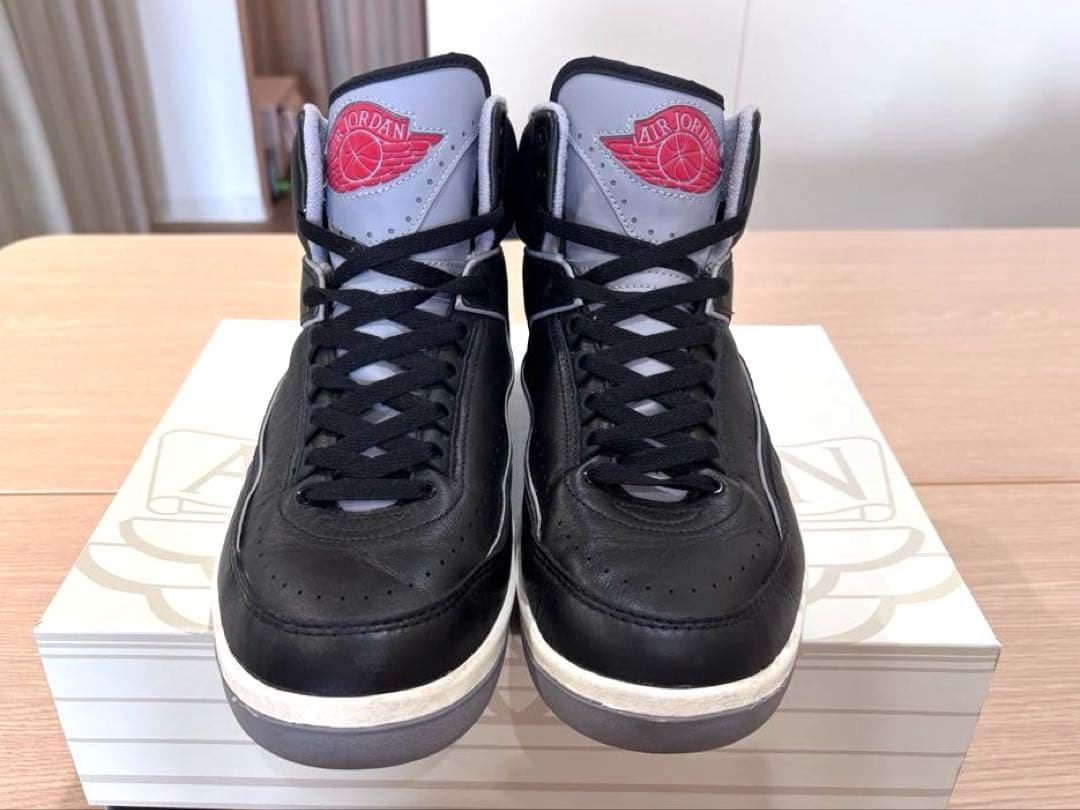 28.5cm黒　NIKE Air Jordan2 ナイキ エアジョーダン2レトロ