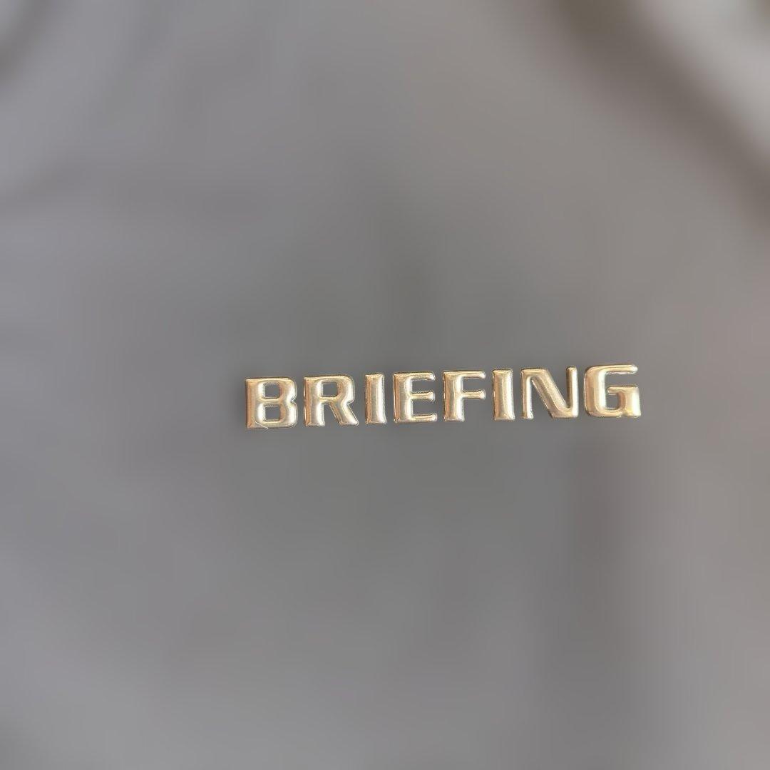 BRIEFING ポロシャツ Mサイズ ネイビー/ホワイト バイカラー