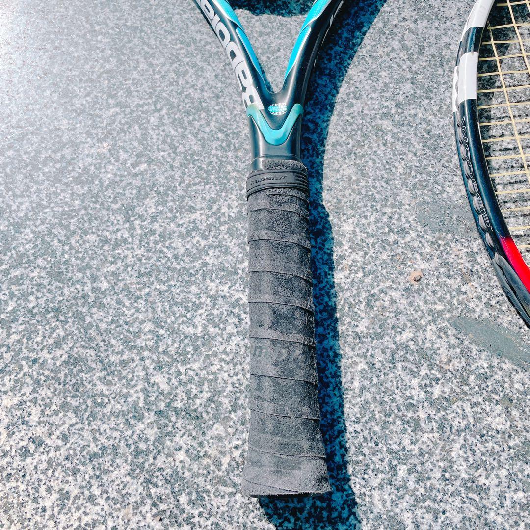 テニス ラケット 3つ 硬式 軟式 babolat FISCHER vacuum