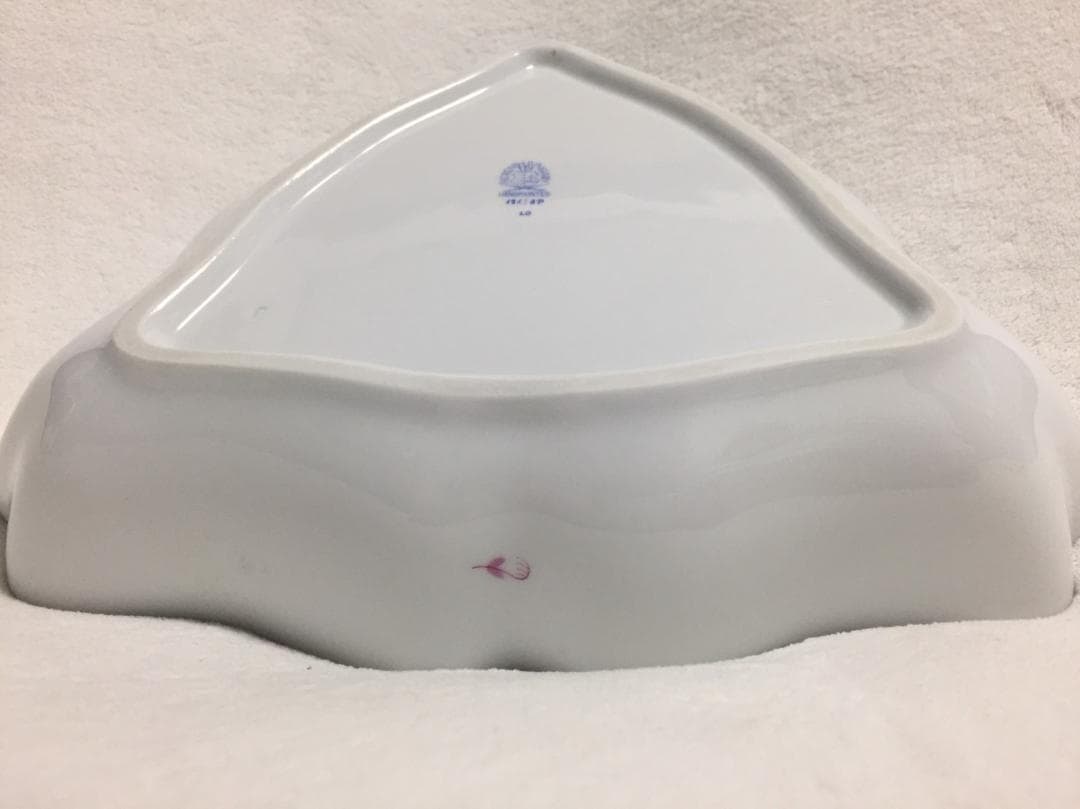超貴重 美品 HEREND ヘレンド トライアングル・ディッシュ 皿 プレート