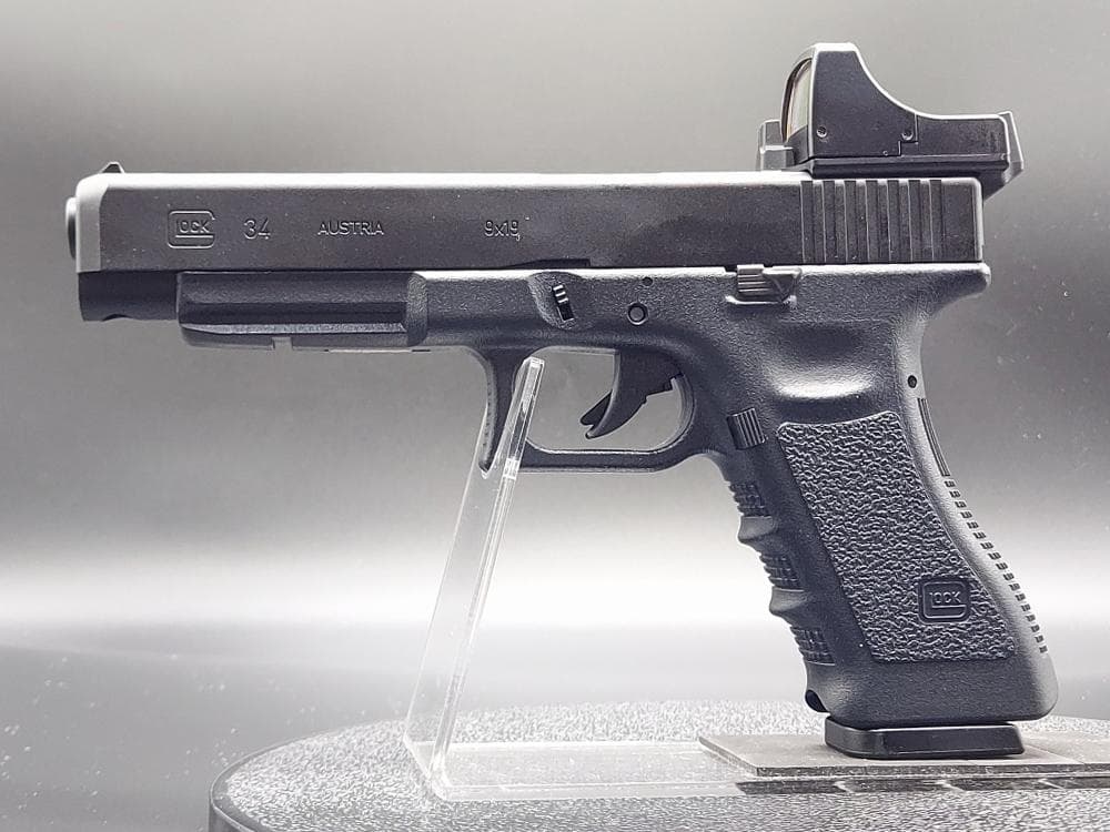 東京マルイ GLOCK34 (ガスブロ）マイクロプロサイト付き 18歳以上！