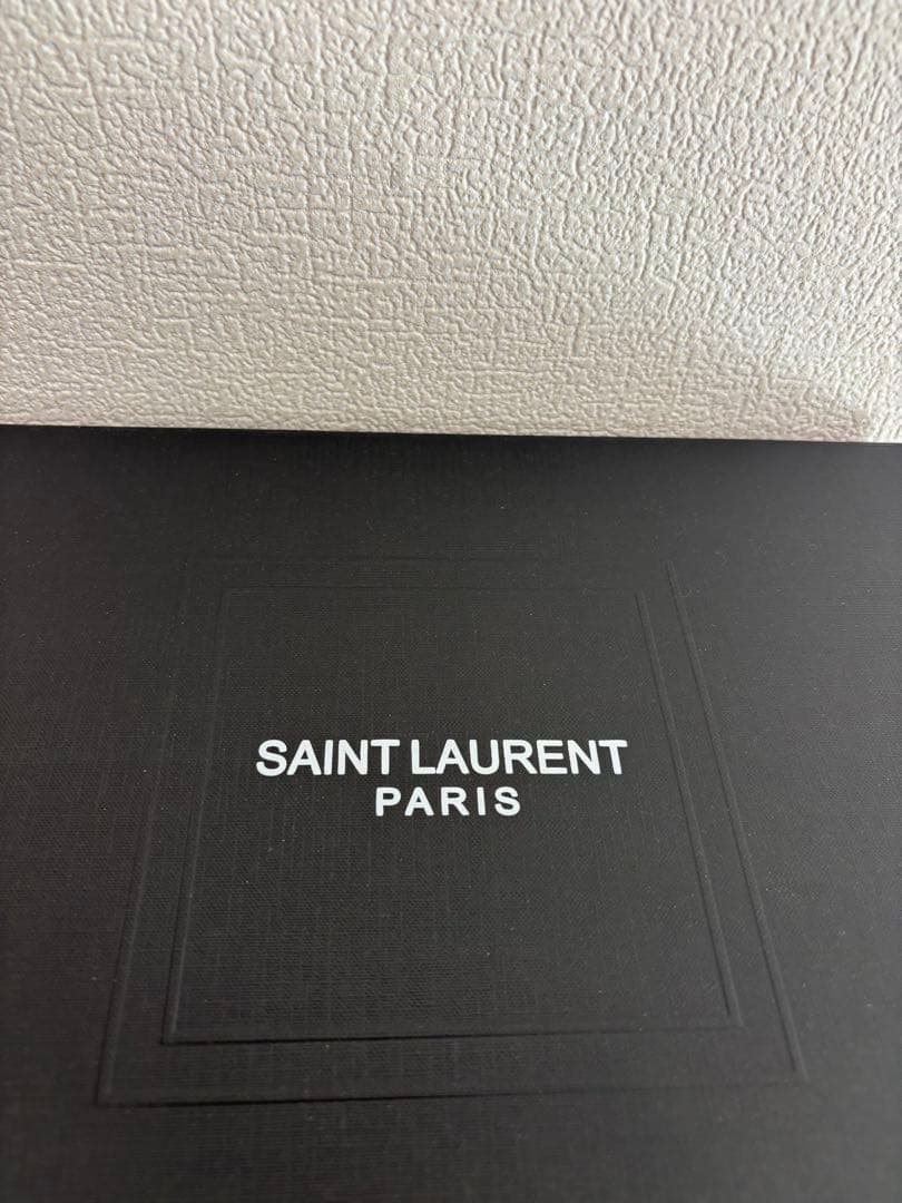 SAINT LAURENT 黒 レザー ショルダーバッグ本日限定