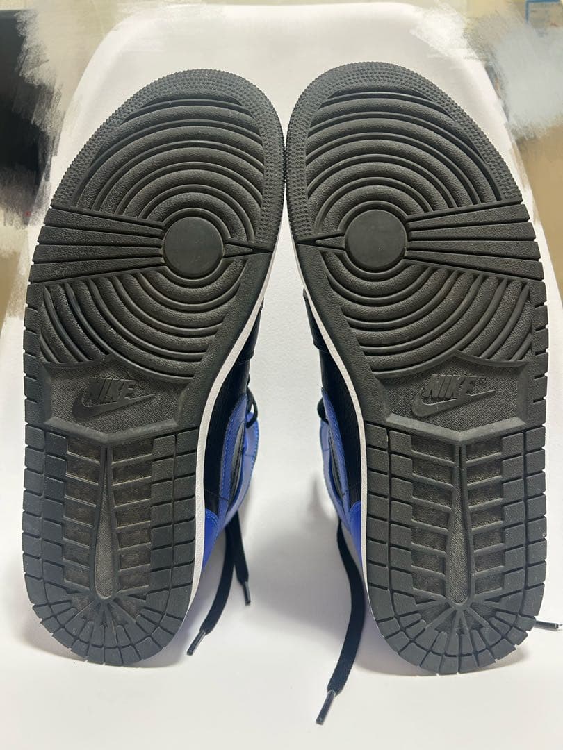 AIR JORDAN 1 MID 28.5cm ブラック/ブルー