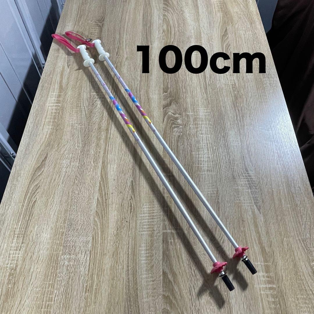 SALOMON145cm 23/23.5cm ストック100cmスキーセット