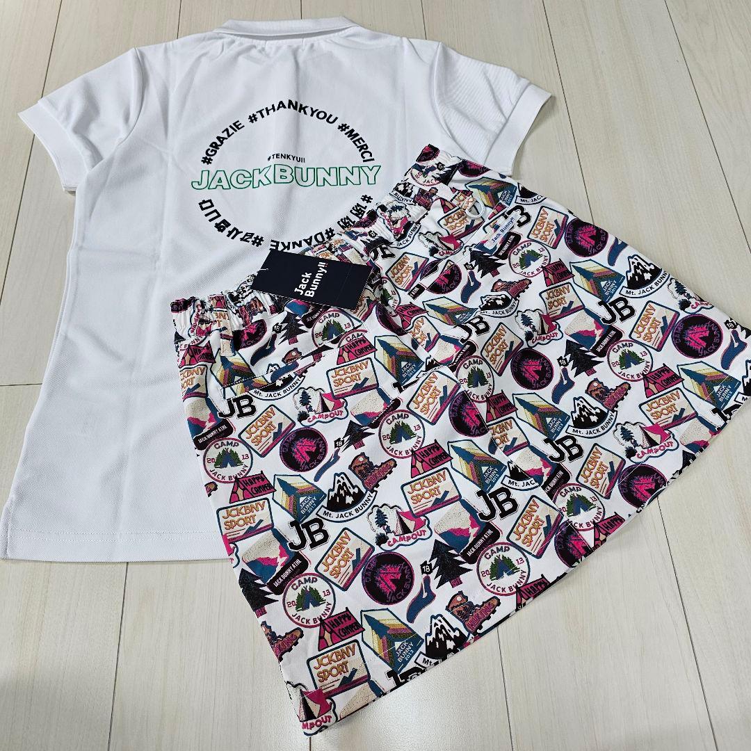 サイズ1♡新品タグ付♡ジャックバニー♡レディース♡セットアップ♡上下♡春夏♡半袖