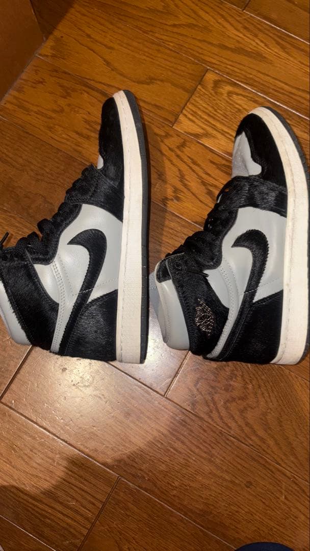 Nike Air Jordan 1 ブラック/グレー