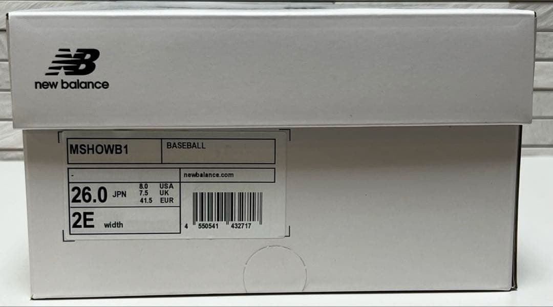 New Balance MSHOWB1 スパイクシューズ 26.0cm 大谷翔平