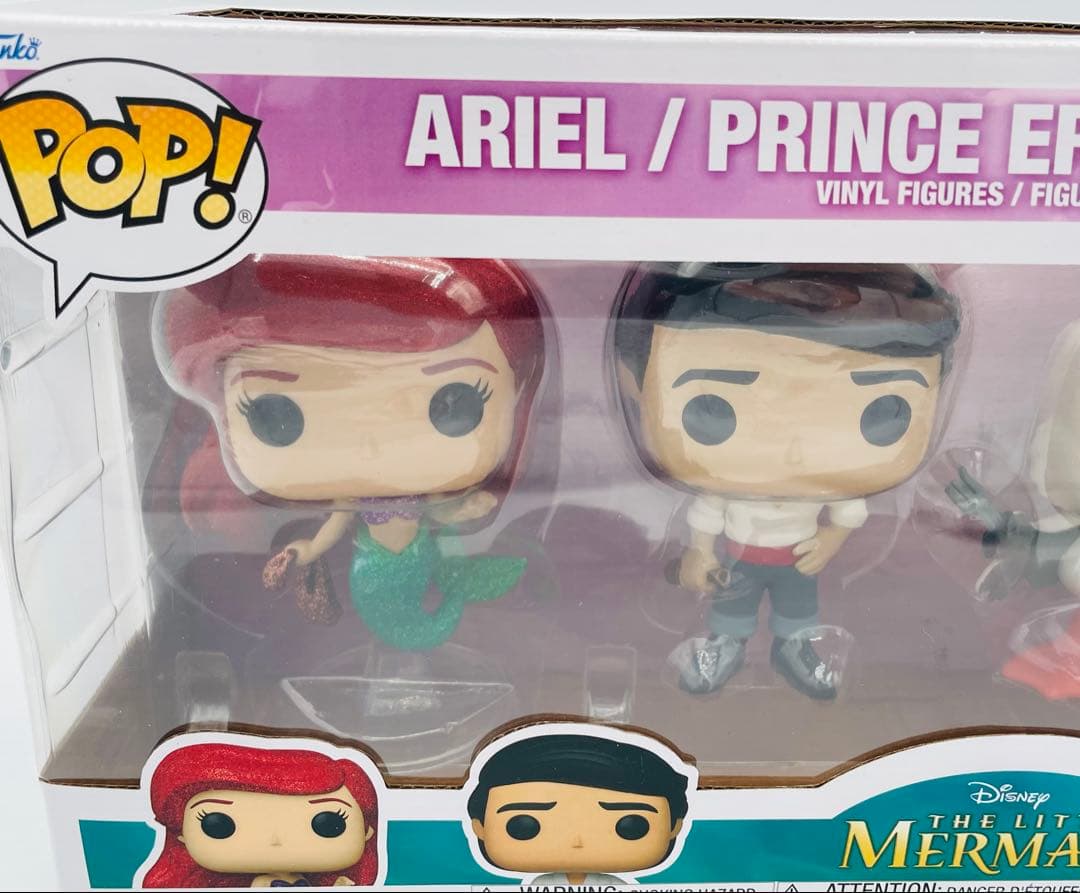 Funko Pop!ファンコポップ リトル・マーメイド 4体セット レア