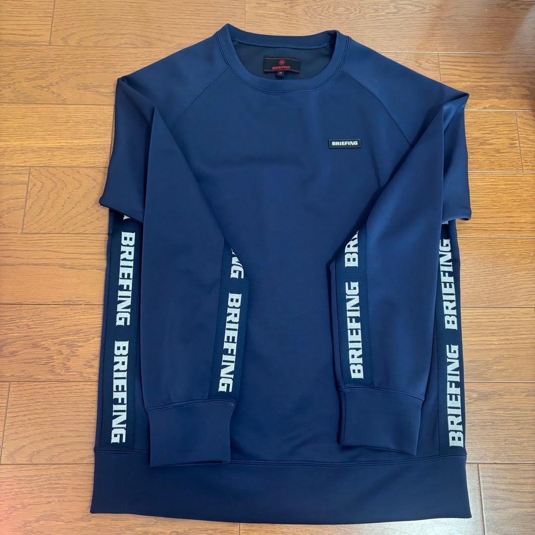 BRIEFING GOLF セットアップ　スウェット　ネイビー　上M 下L