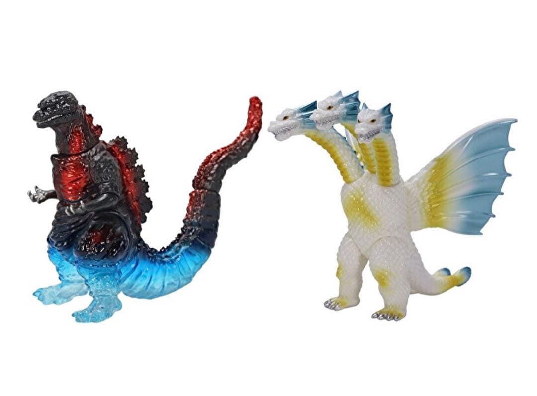 新江ノ島水族館　限定　ソフビ ゴジラ CCPミドルサイズシリーズ　2体セット