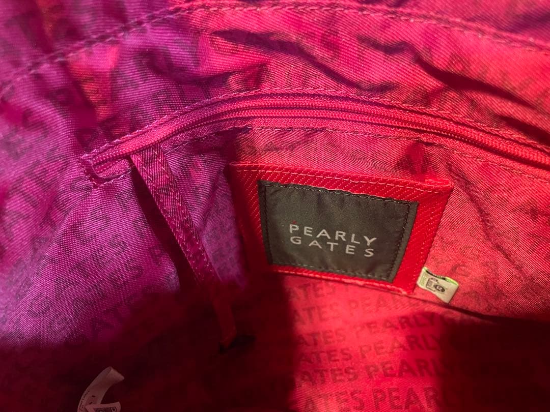 PEARLY GATES ピンク キャディバック