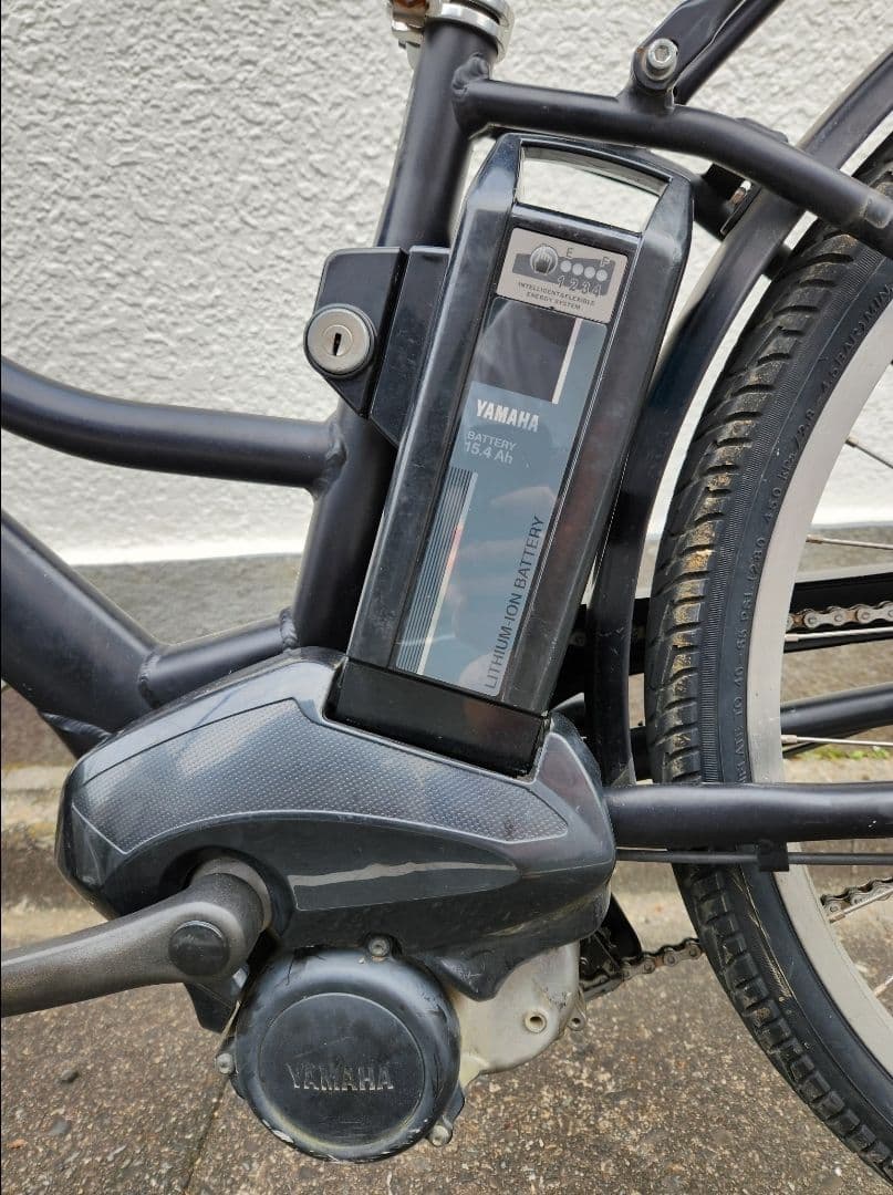 Yamaha 電動アシスト自転車 26インチ ブラック15.4ah