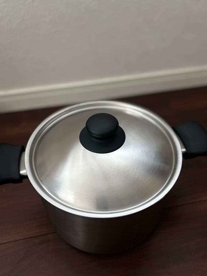 【未使用】柳宗理 両手鍋　深型 22cm
