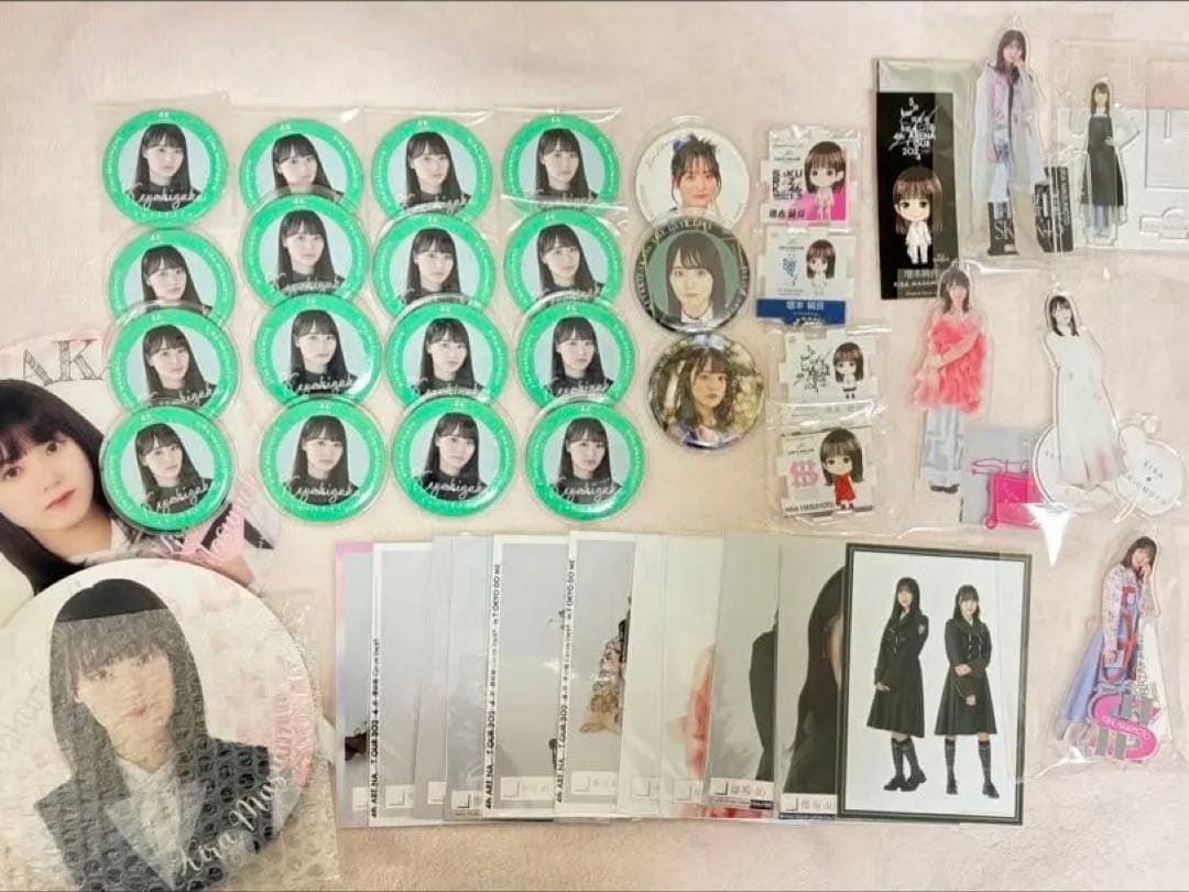 櫻坂46 欅坂46 増本綺良 缶バッジ アクスタ