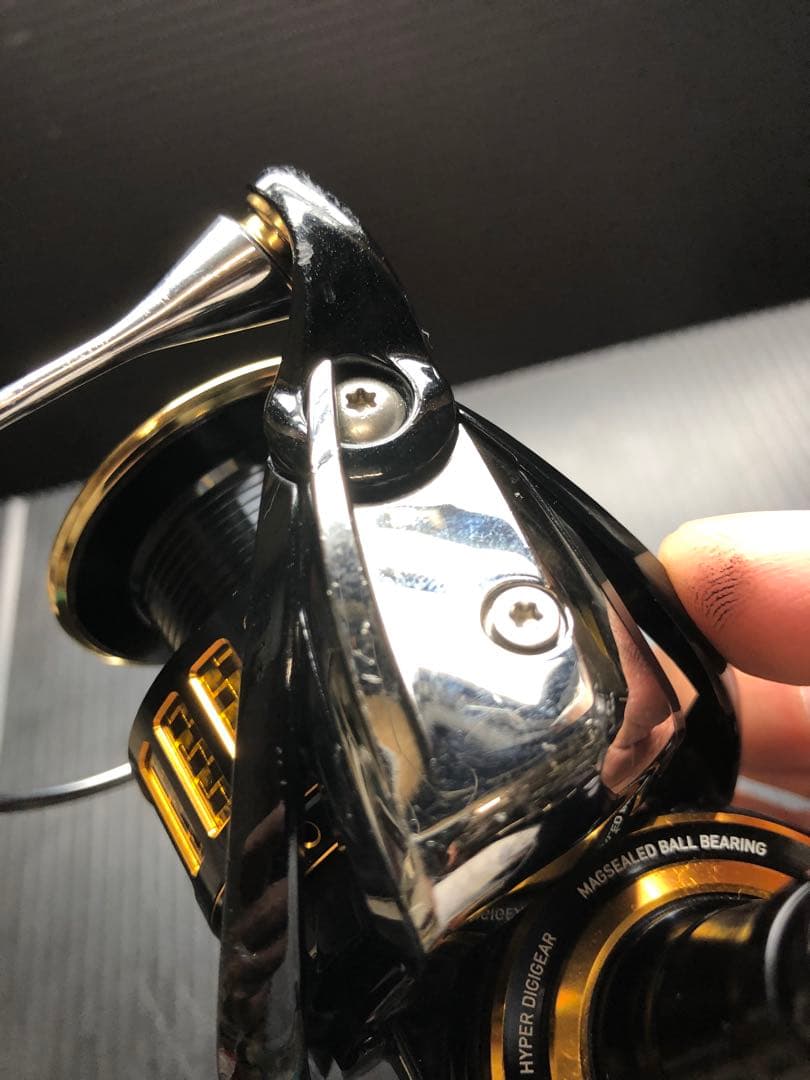ダイワリール　モアザン3500 替スプール、スプールベルト付き
