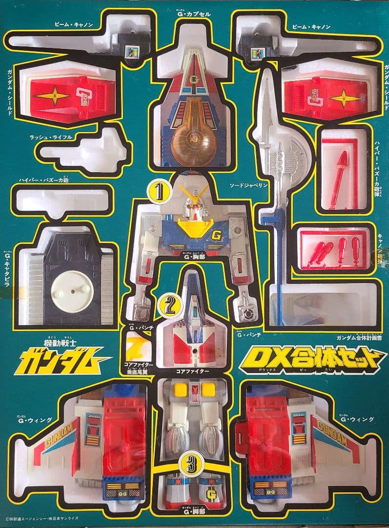 機動戦士（きどうせんし）ガンダム ガンダム DX合体セット