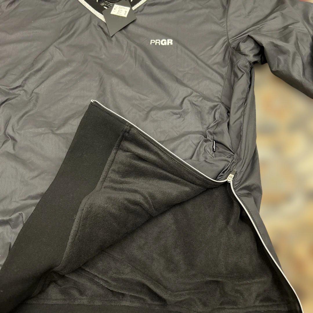 新品タグ付きPRGR トライアングルスクエア　コラボ　ジャケット裏起毛