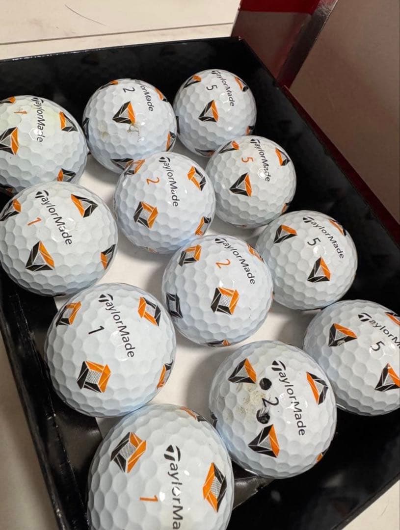 TaylorMade TP5x PIX ホワイト　ゴルフボール 24球　2ダース
