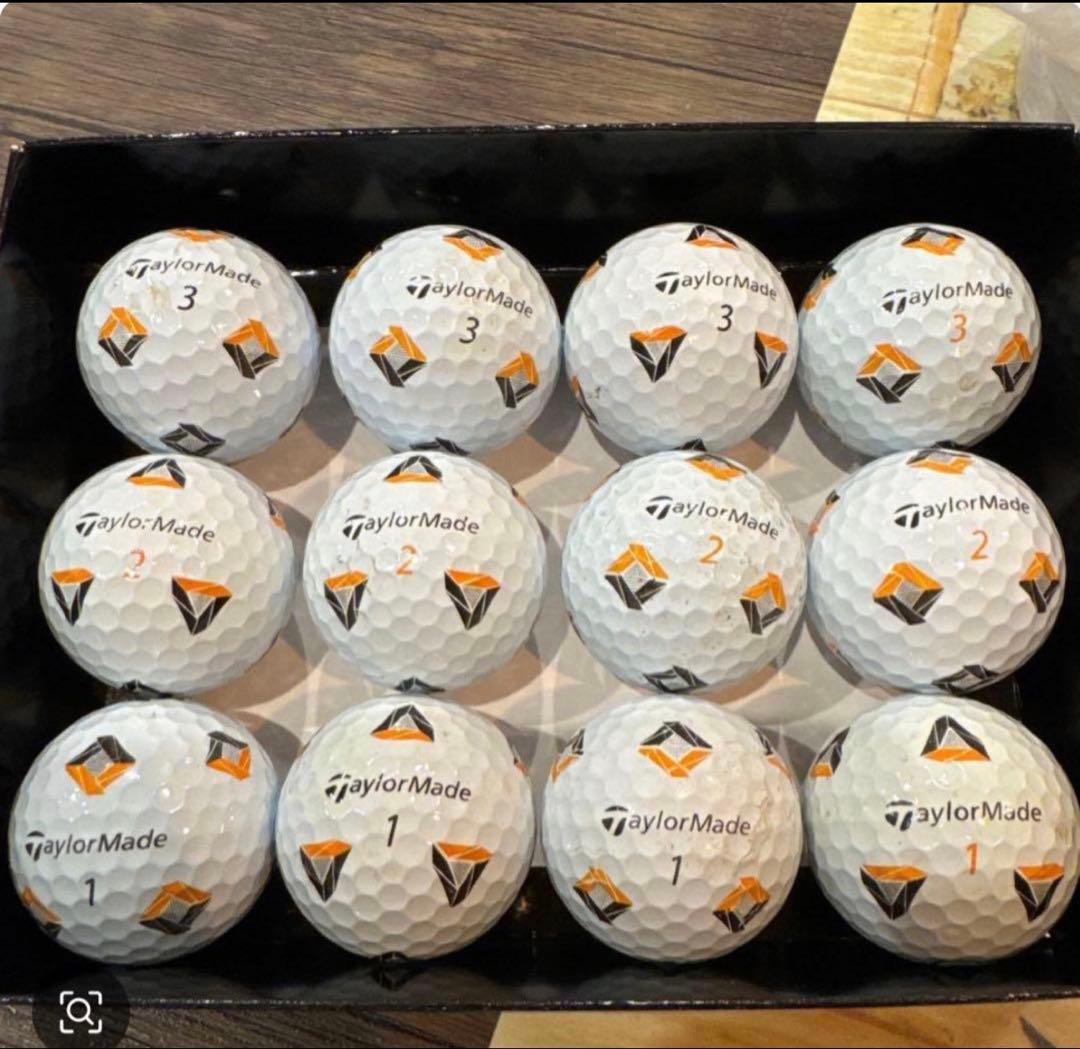 TaylorMade TP5x PIX ホワイト　ゴルフボール 24球　2ダース