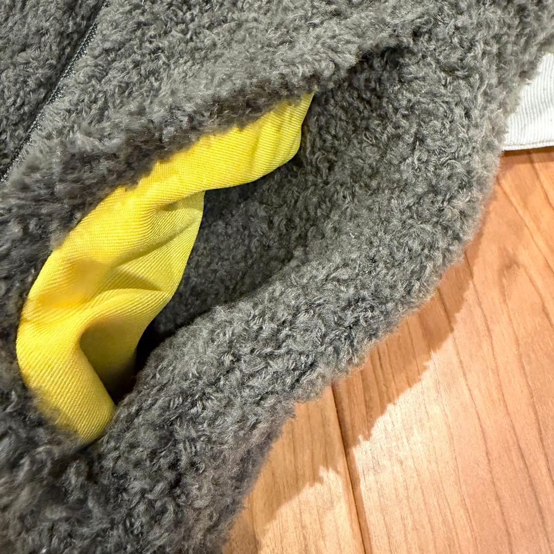パーリーゲイツ フリースボア　ストレッチ　ジップアップ　ジャケット　ゴルフ　L