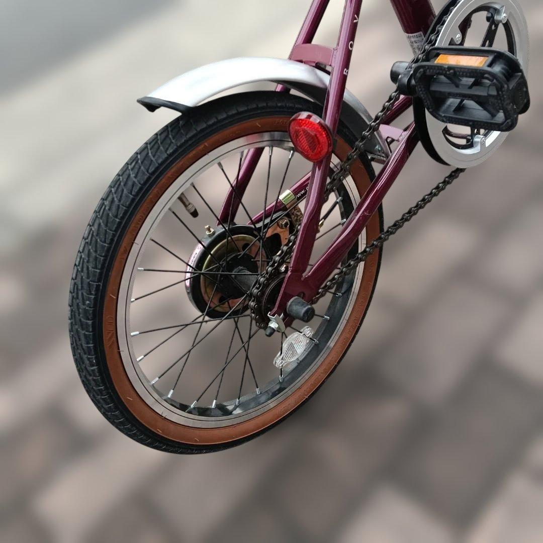 ROVER ローバー 折りたたみ自転車 16インチ ワインレッド 引き取り限定
