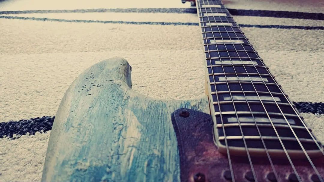 38Guitars ストラトキャスター ST DustBlue レリック 錆加工