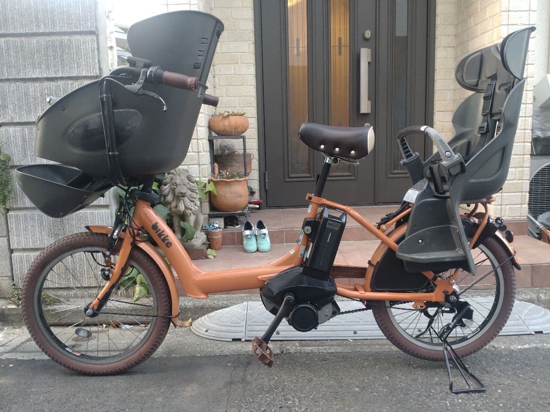 配送可★直接引渡可【ビッケBikkeポーラー】電動アシスト自転車★３人乗子供乗