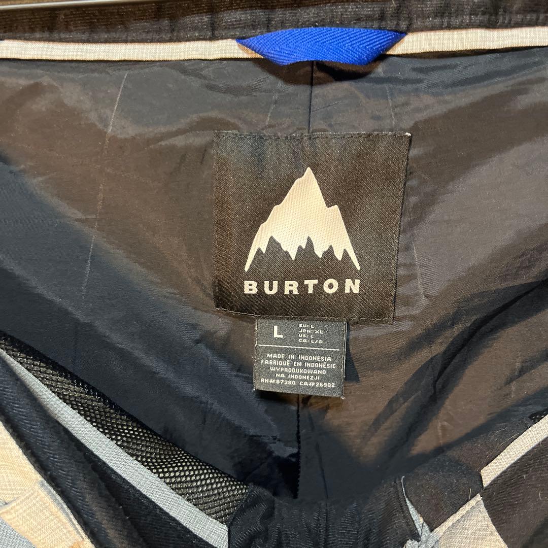 Burton スノーボードウェア Lサイズ ライトグレー