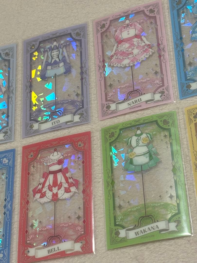 プリティーリズム 10周年アニバーサリー展 プリズムクリアコーデカード