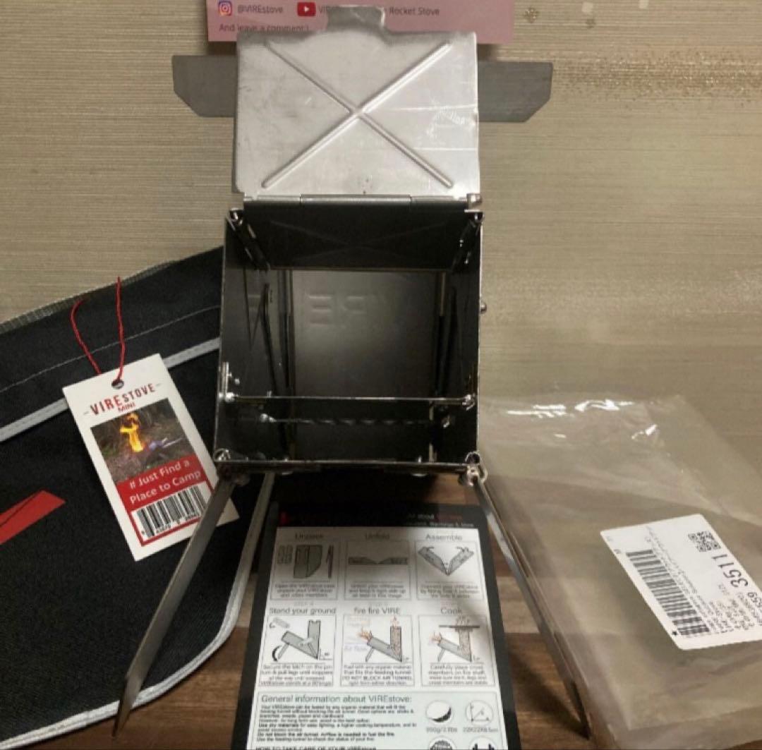 最高級 バイヤー ストーブ ミニ ロケット ストーブ 焚き火台 折りたたみ式