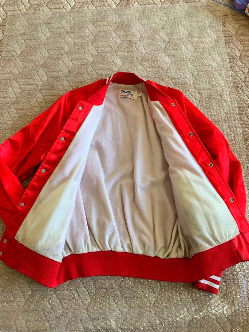 Forty niners 80s Chalk line 49ers Lサイズ