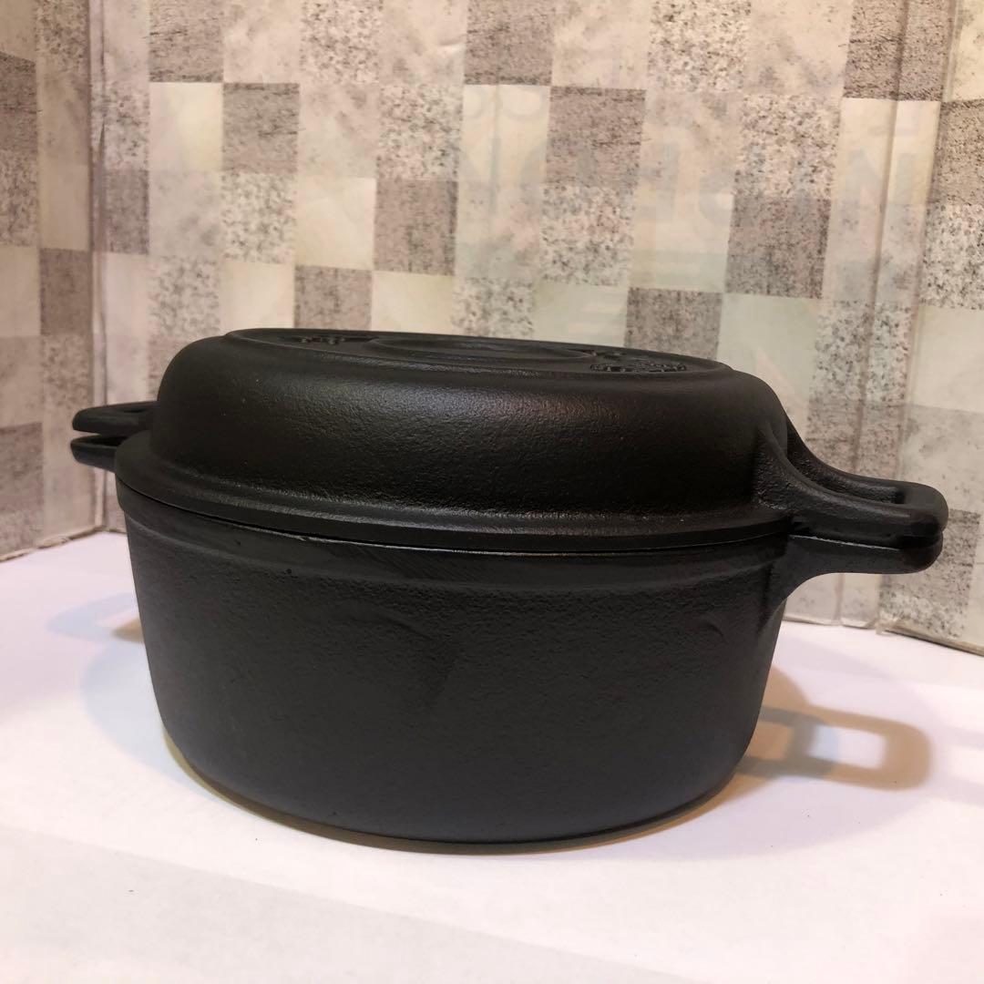 新品未使用 盛榮堂 盛栄堂 南部鉄器 タミさんのパン焼器 19cm 箱•冊子付属