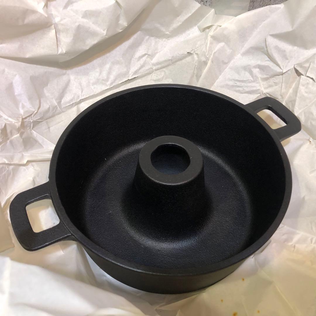 新品未使用 盛榮堂 盛栄堂 南部鉄器 タミさんのパン焼器 19cm 箱•冊子付属