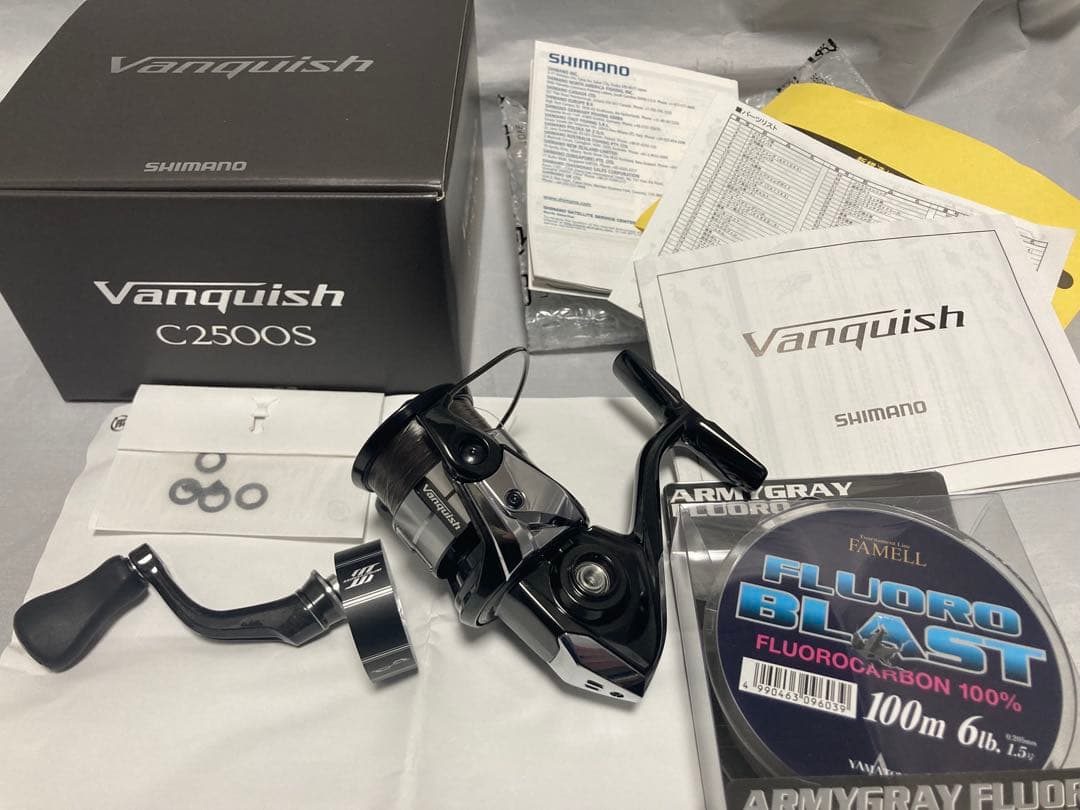 美品 オマケShimano 23 ヴァンキッシュ Vanquish C2500S