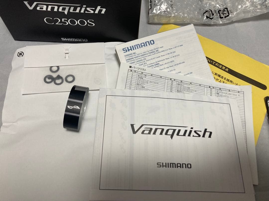 美品 オマケShimano 23 ヴァンキッシュ Vanquish C2500S