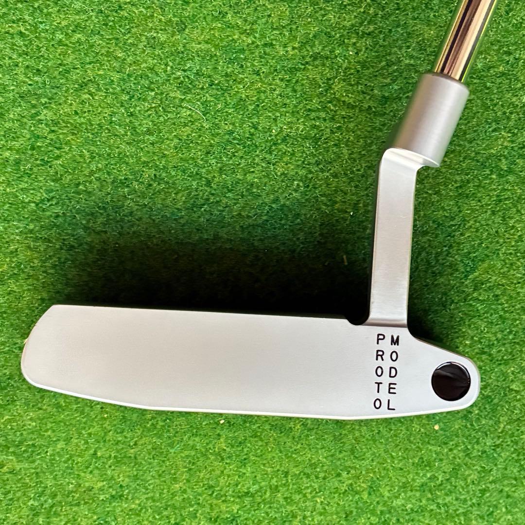 【コース未使用】バイロンデザイン GSSパター ジャーマンステンレス 松山モデル