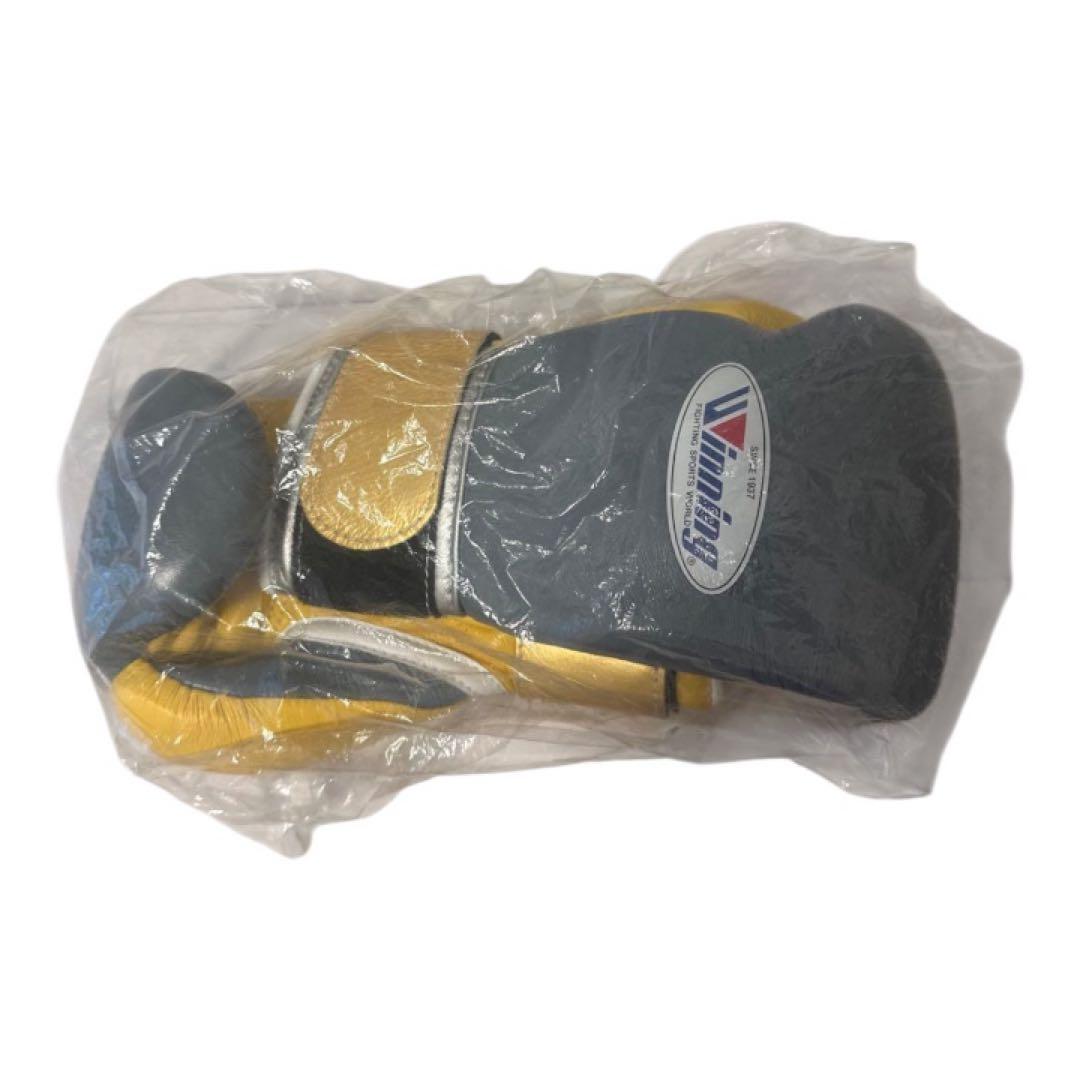 Winning ボクシンググローブ 8 oz グレー/イエロー