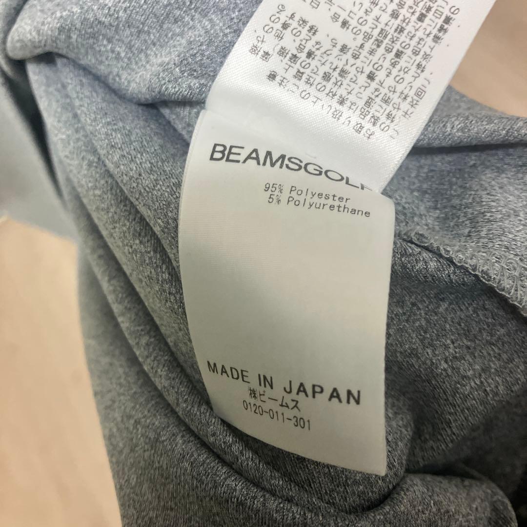 【美品】BEAMS GOLF モックネックシャツ XLサイズ 日本製