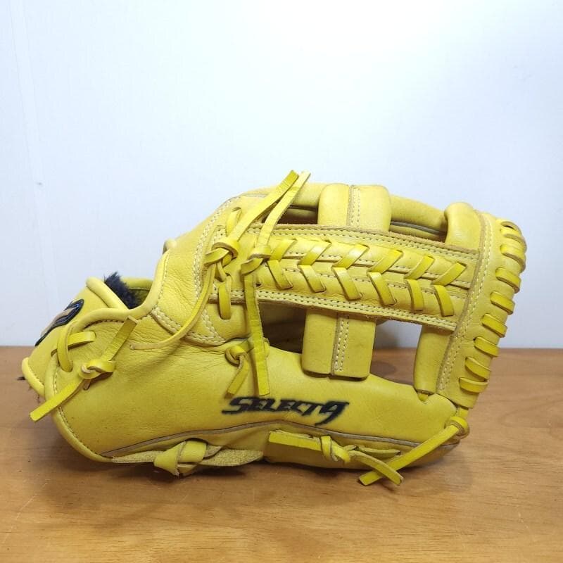 ミズノ MIZUNO セレクトナイン 限定カラー 良品 内野用 軟式グローブ