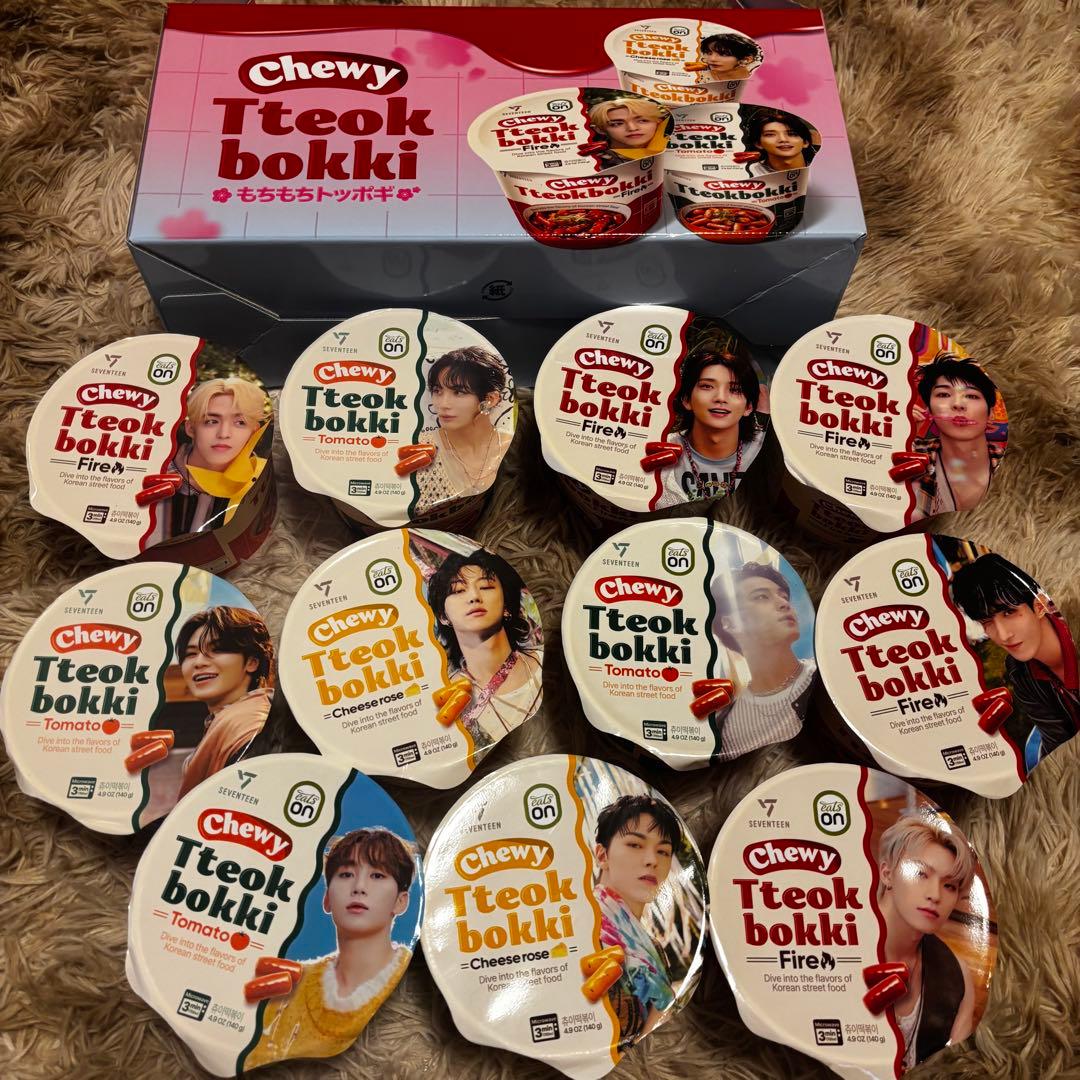 SEVENTEEN Chewy ポップアップ トッポギ 11種　16個　セット