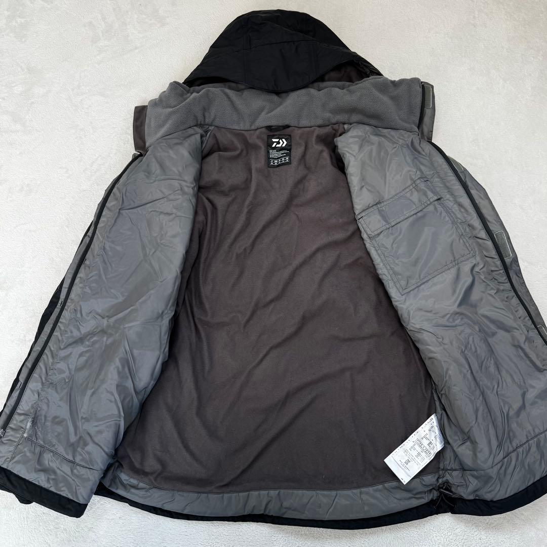 DAIWA ダイワ　レインマックス　ウィンタースーツ　セットアップ　黒　2XL
